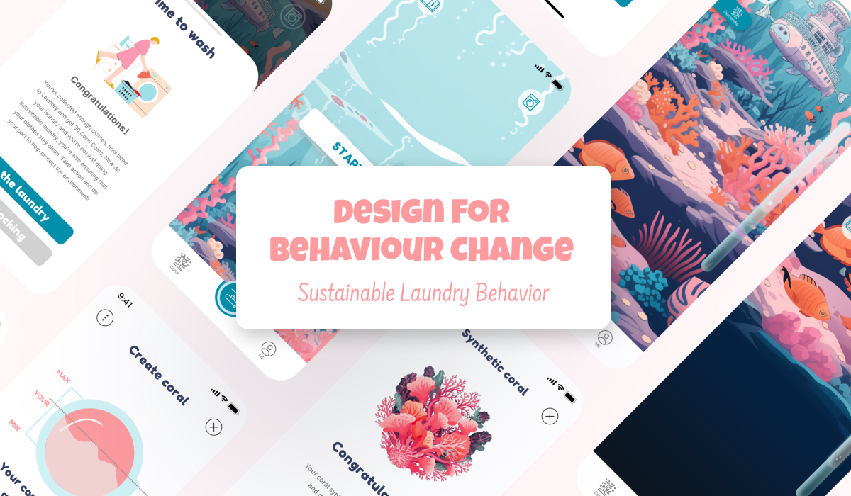 design for behavior change
sustainable laundry behavior