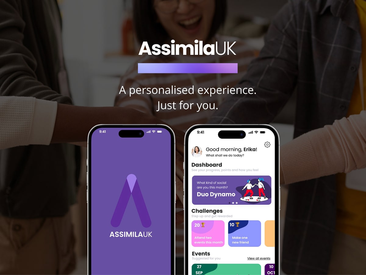 Thumbnail for the AssimilaUK UX project